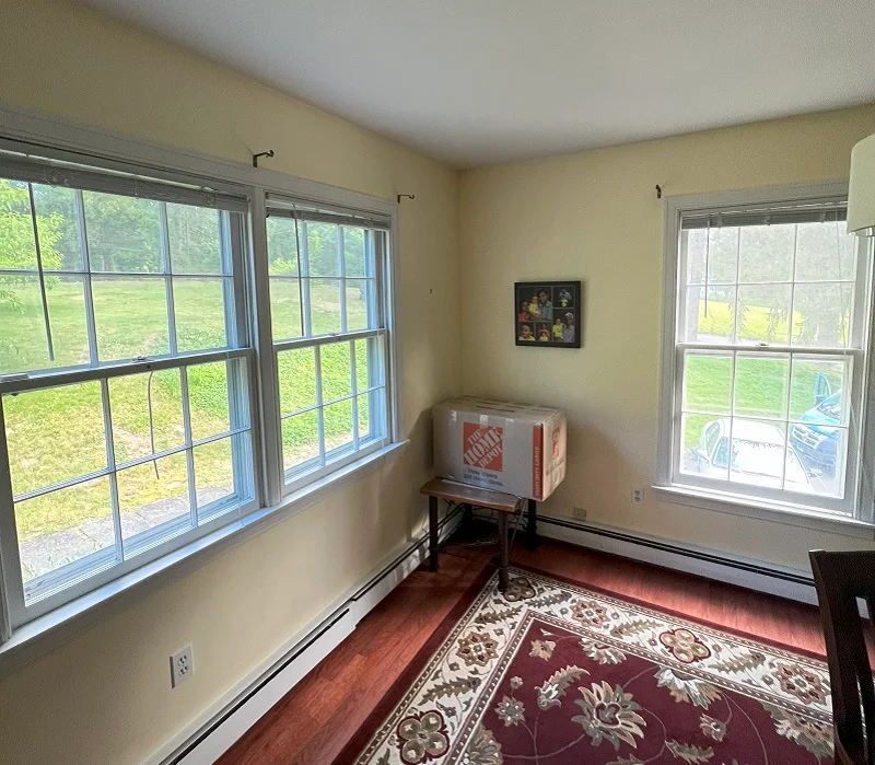 Single pane wood window replacement in Ridgefield,CT